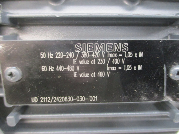 SIEMENS 2KJ3732-5CC22-4AB1-Z 230-400/460V 0.70-1.33A NSNP