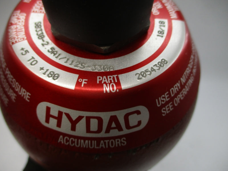 HYDAC 2054308 SB330-2.5A1/112S-330A 4785PSI NSNP