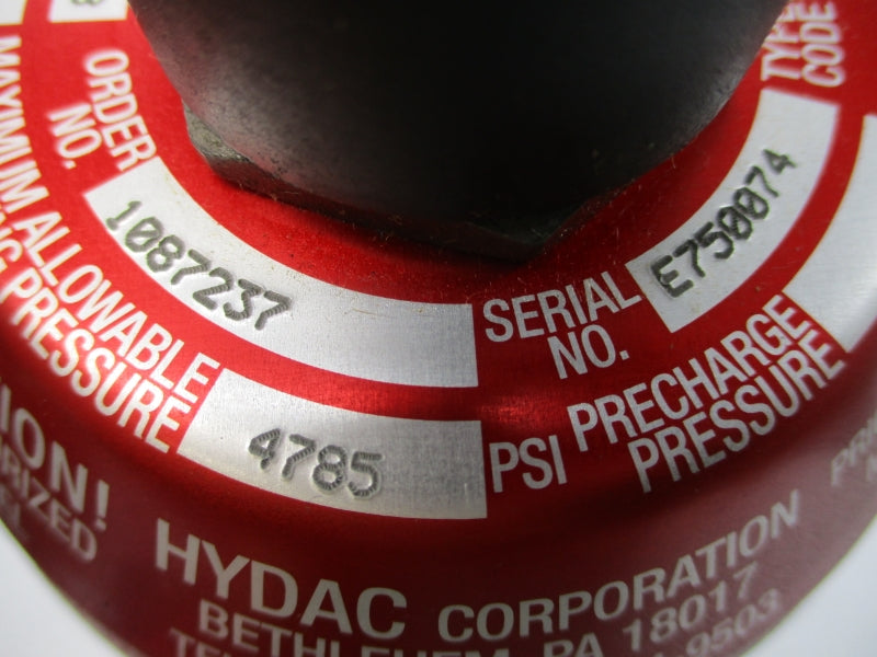 HYDAC 2054308 SB330-2.5A1/112S-330A 4785PSI NSNP