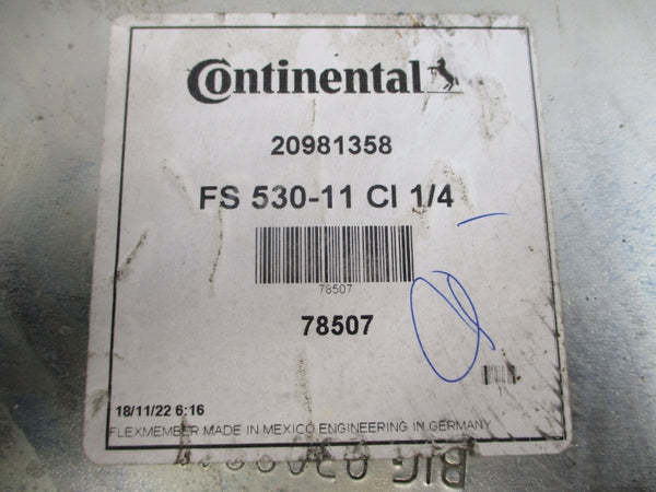 CONTINENTAL FS530-11 20981358 1/4" UNMP