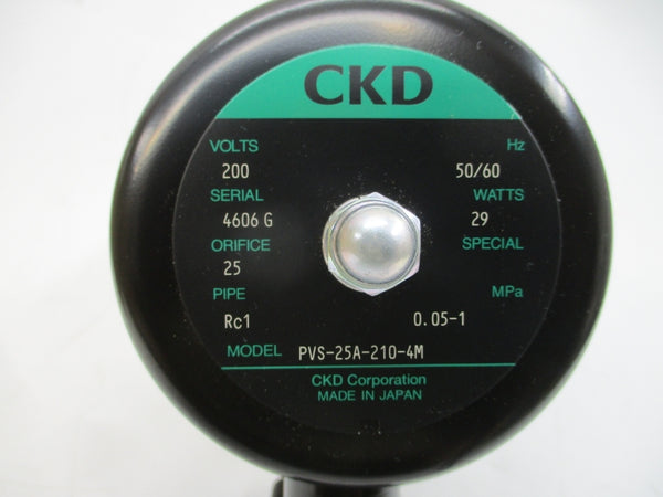 CKD PVS-25A-210-4M-AC200V 200V NSMP