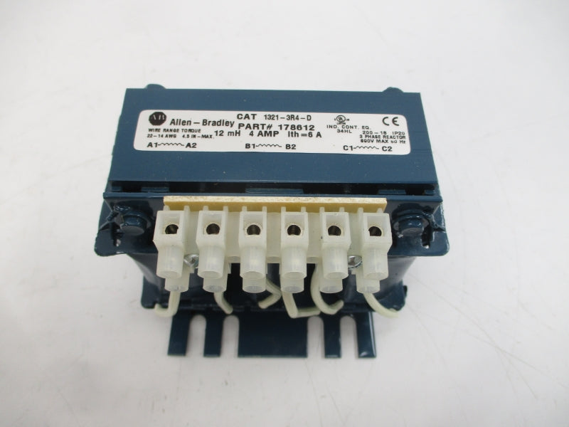 ALLEN BRADLEY 1321-3R4-D SER. A 600V 4A NSMP