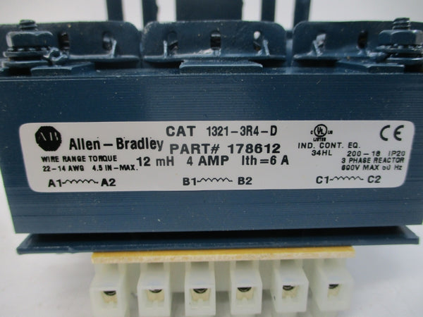 ALLEN BRADLEY 1321-3R4-D SER. A 600V 4A NSMP
