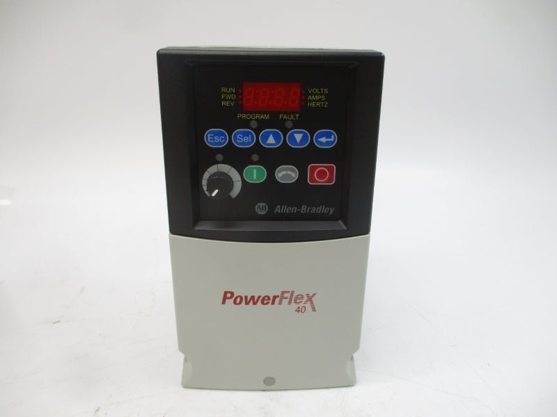 ALLEN BRADLEY 22B-B8P0N104 SER. A F/W 7.02 180-264VAC 9.5A NSMP