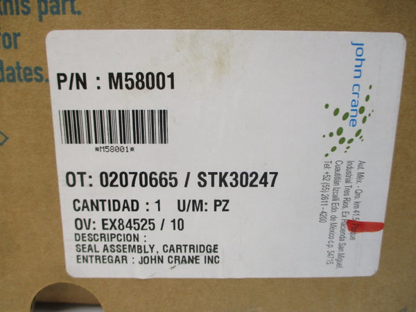 JOHN CRANE M58001 NSMP