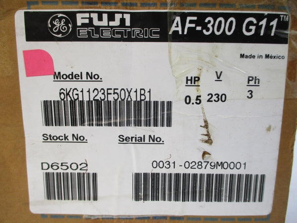 FUJI ELECTRIC 6KG1123F50X1B1 200-230V 3.06A NSMP