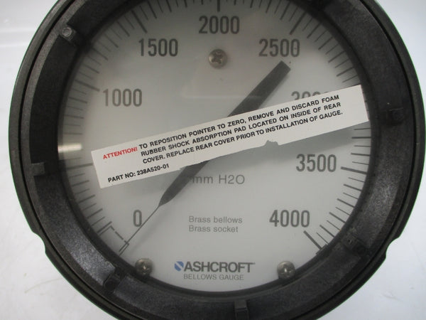 ASHCROFT 45-1188-AS-04L-4000MW 0-4000H2O 4-1/2" NSMP