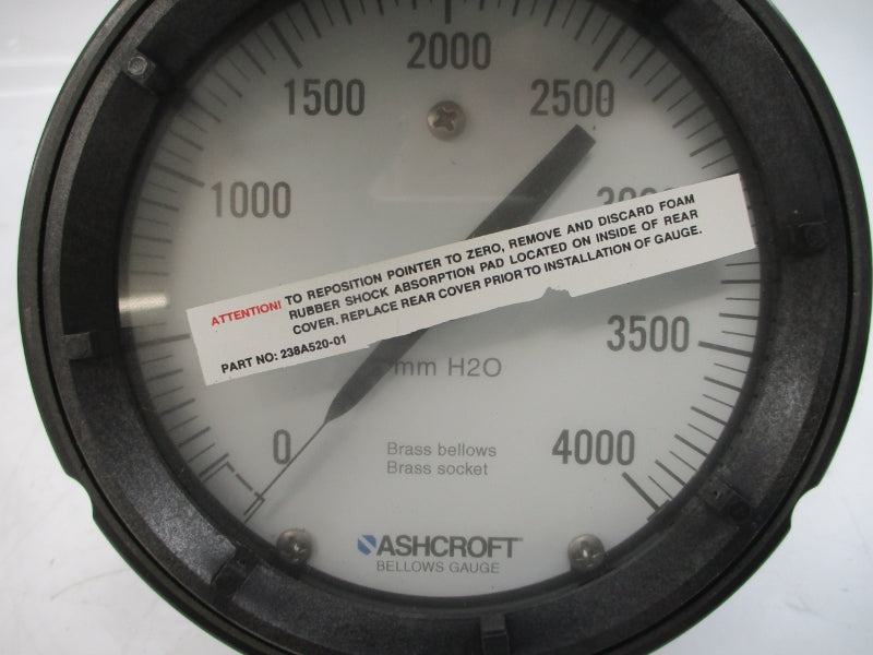 ASHCROFT 45-1188-AS-04L-4000MW 0-4000H2O 4-1/2" NSMP