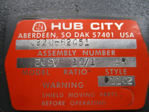 HUB CITY 0220-62451 269V NSNP