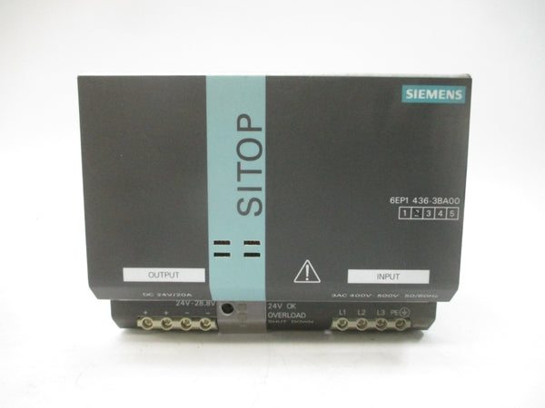 SIEMENS 6EP1436-3BA00 400-500VAC 1.3A NSMP
