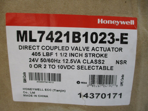 HONEYWELL ML7421B1023-E 24V 1-1/2" NSMP