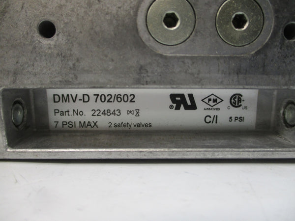 DUNGS DMV-D702/602 224843 110-120VAC 7PSI NSMP