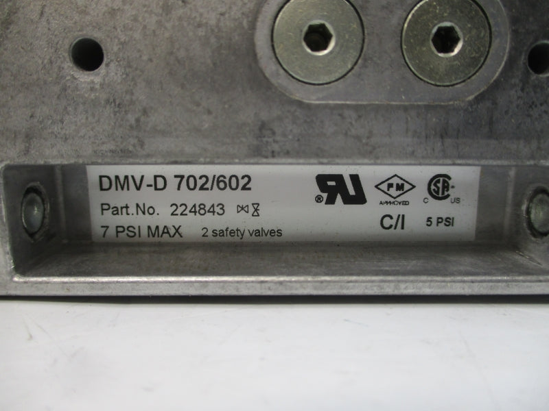 DUNGS DMV-D702/602 224843 110-120VAC 7PSI NSMP