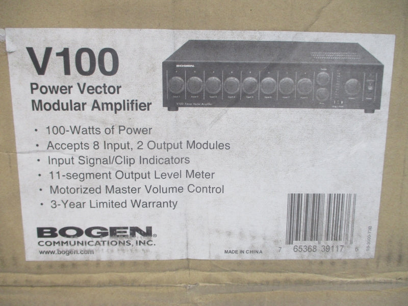 BOGEN V100 120V 2.0A NSMP