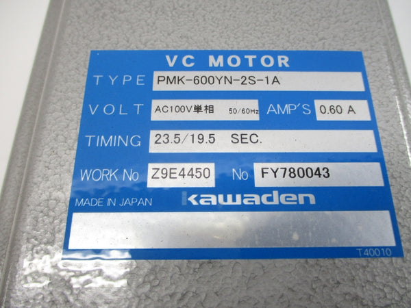 KAWADEN PMK-600YN-2S-1A 100VAC 0.60A 23.5/19.5S NSNP