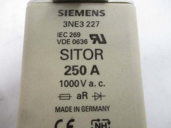 SIEMENS 3NE3227 1000VAC 250A (PKG OF 3) NSMP