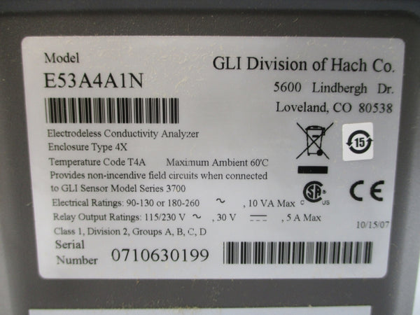 GLI E53A4A1N 115/230V 5A NSMP