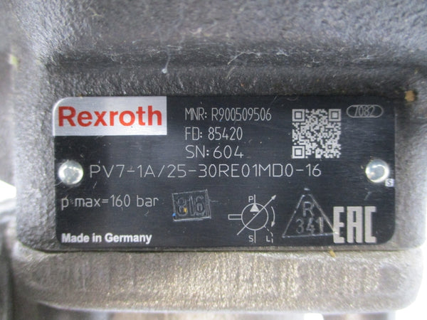 REXROTH PV7-1A/25-30RE01MD0-16 R900509506 NSNP