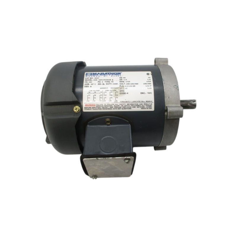 MARATHON ELECTRIC G547 DVD56T17F2042BP 208-230/460V 1.2-1.3/.65A NSNP