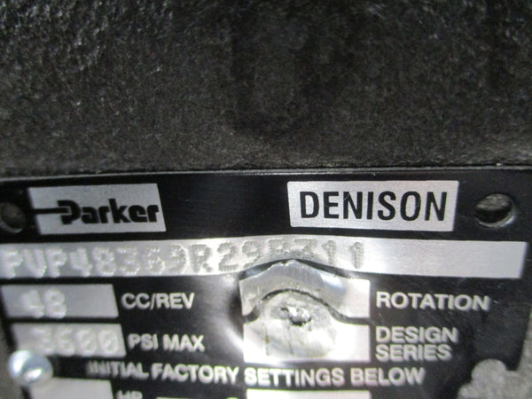 PARKER PVP48369R29B311 3600PSI NSNP
