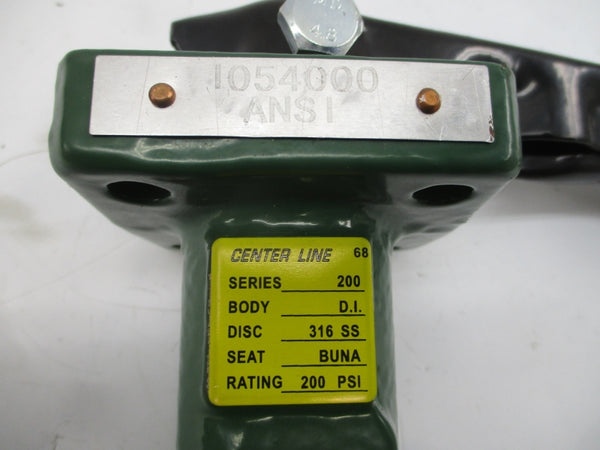 CENTER LINE 68 200 DI 316SS  200PSI 4" NSNP