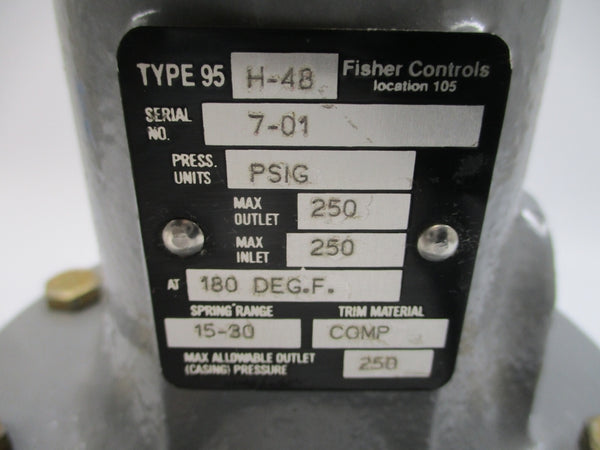 FISHER CONTROLS 95H-48 15-30PSI NSNP