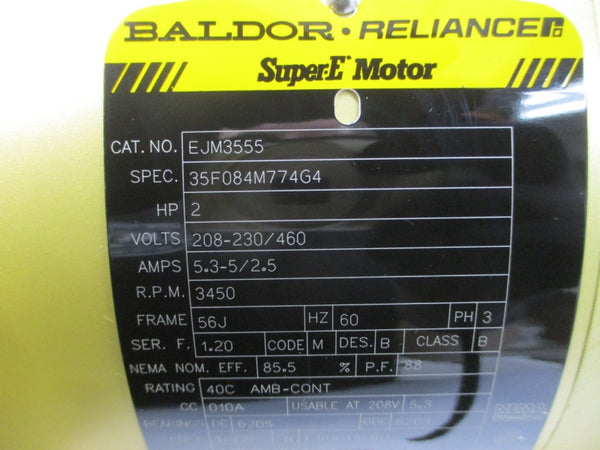 CRANE BURKS 21968-5.66 EJM3555 208-230/460V 5.3-5/2.5A NSNP