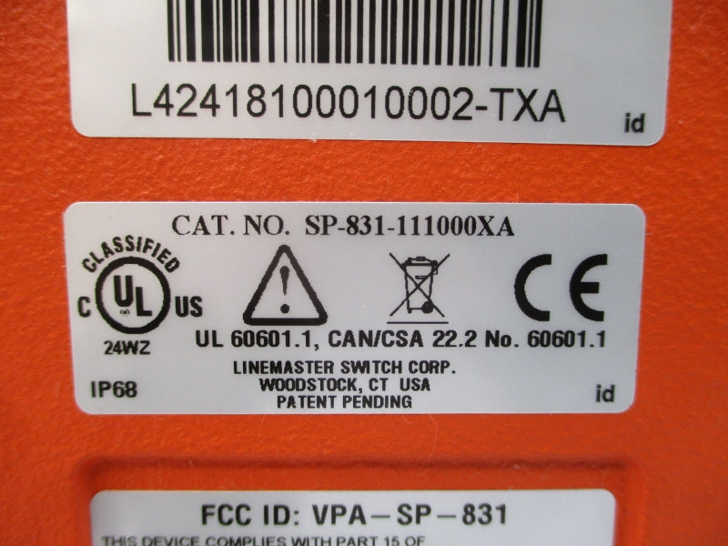 LINEMASTER SP-831-111000XA NSMP