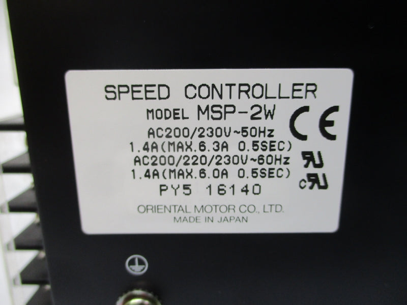 ORIENTAL MOTOR MSS560-502WJ-6 200-220/230V 0.54-0.57/0.65A NSMP