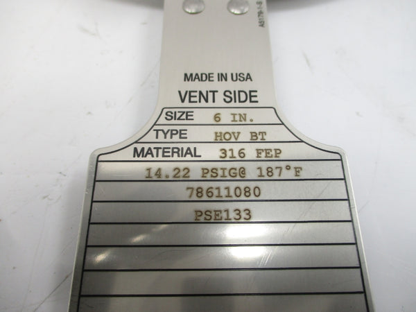 FIKE 78611080 14.22PSI 6" NSMP