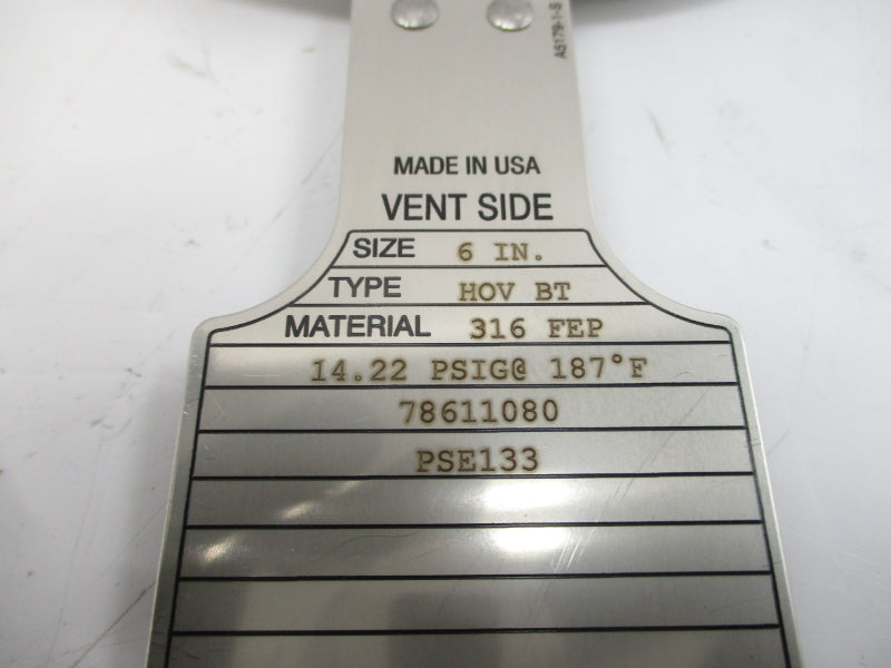 FIKE 78611080 14.22PSI 6" NSMP