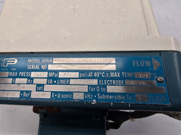 FISCHER & PORTER I0D1477NH12PA19AY12A1122C1 740PSI NSNP