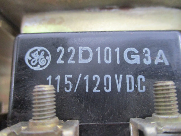 GENERAL ELECTRIC 3C01GXA003XH 115/120VDC 100A UNMP