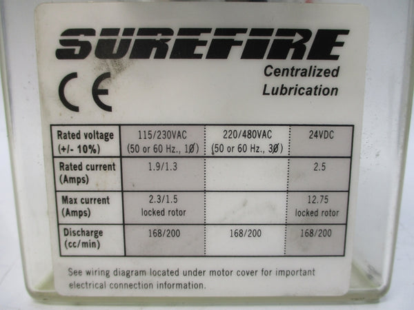 BIJUR SF3BNAC 220/480VAC 2.3/1.5A UNMP