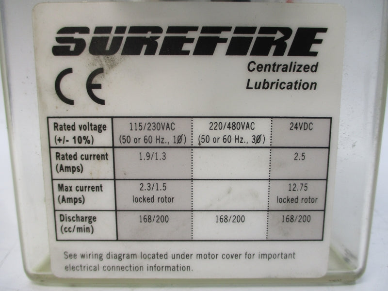 BIJUR SF3BNAC 220/480VAC 2.3/1.5A UNMP