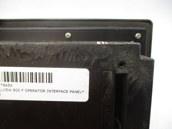 ALLEN BRADLEY 2711-T9A5X SER. F F/W 4.10 100-240VAC 0.85-0.46A REV. H UNMP