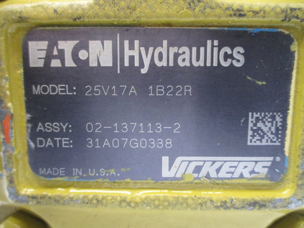 EATON 25V17A1B22R 02-137113-2 NSNP
