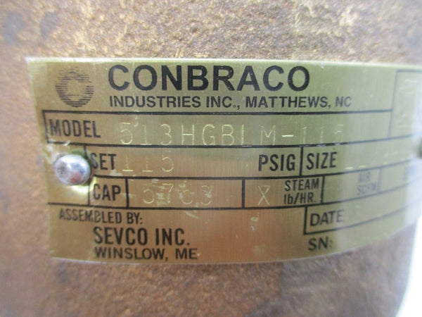 CONBRACO 513HGBLM-115 115PSI 1-1/2" NSNP