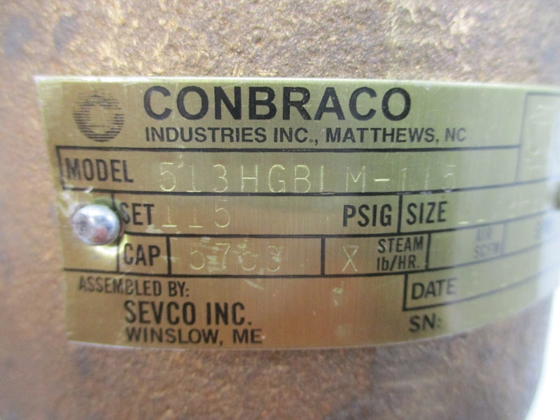 CONBRACO 513HGBLM-115 115PSI 1-1/2" NSNP