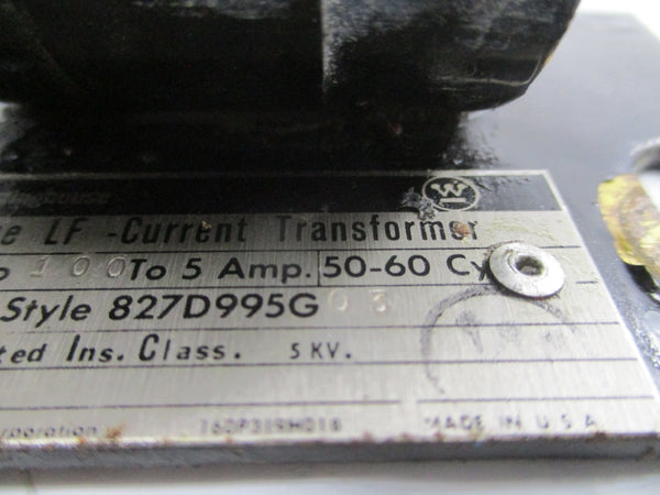 WESTINGHOUSE 827D995G03 5A UNMP