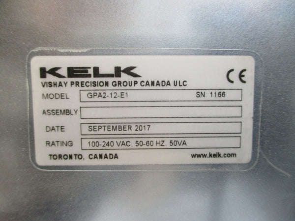 KELK GPA2-12-E1 100-240VAC NSNP