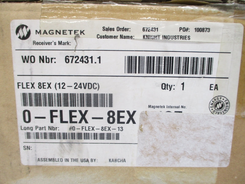 MAGNETEK 0-FLEX-8EX-13 FLEX8EX 12-24VDC NSMP