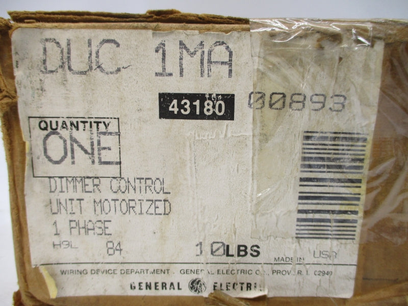 GENERAL ELECTRIC DUC1MA 120VAC NSMP