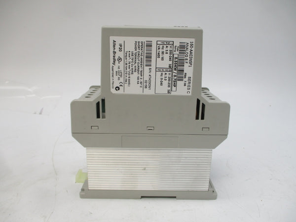 ALLEN BRADLEY 160-AA03NSF1 SER. C F/W 7.06 200-240V 3.6A NSMP