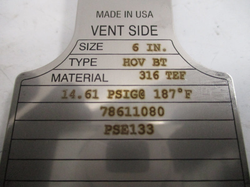 FIKE 78611080 14.61PSI 6" NSMP