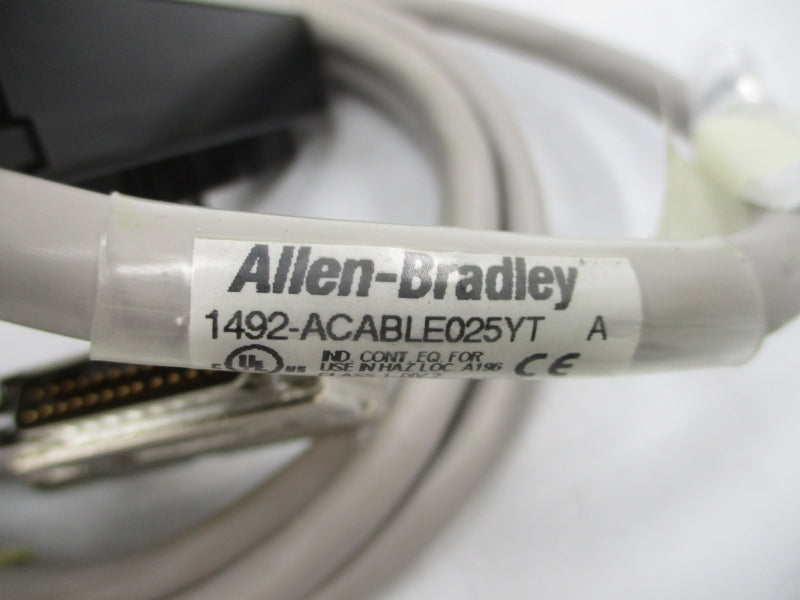 ALLEN BRADLEY 1492-ACABLE025YT SER. A (BR/WH) NSMP