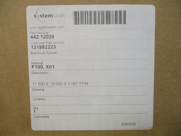 SYSTEM SEALS 442.12028 NSMP