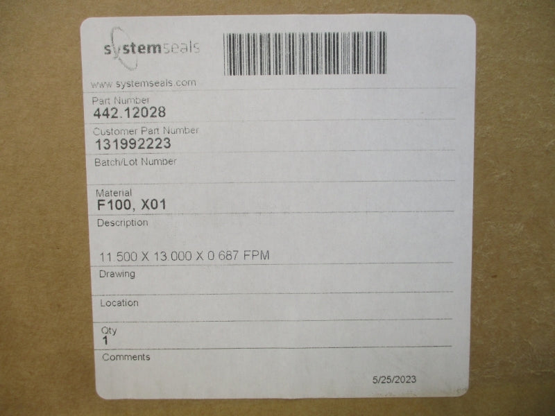 SYSTEM SEALS 442.12028 NSMP