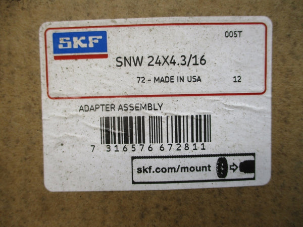 SKF SNW24X4.3/16 NSMP