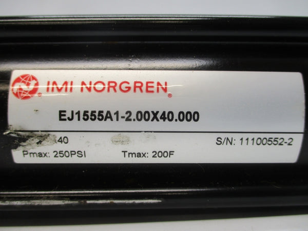 NORGREN EJ1555A1-2.00X40.000 250PSI NSNP